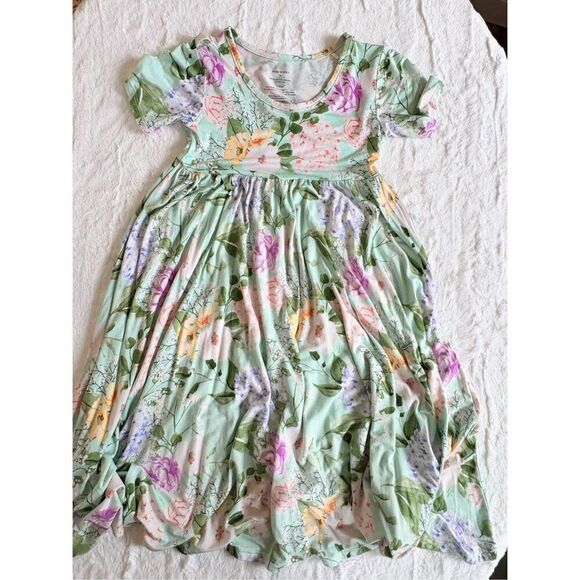 Posh Peanut Erin Short Sleeve Dress Size 9 - Picture 1 of 6
